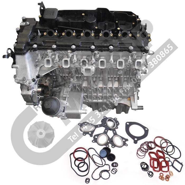 REBUILT NAKED ENGINE WITH TIMING