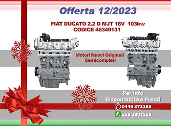 MOTORI NUOVI ORIGINALI COD. 46349131