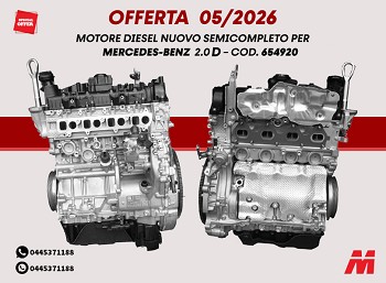MOTORE SEMICOMPLETO NUOVO PER MERCEDES-BENZ