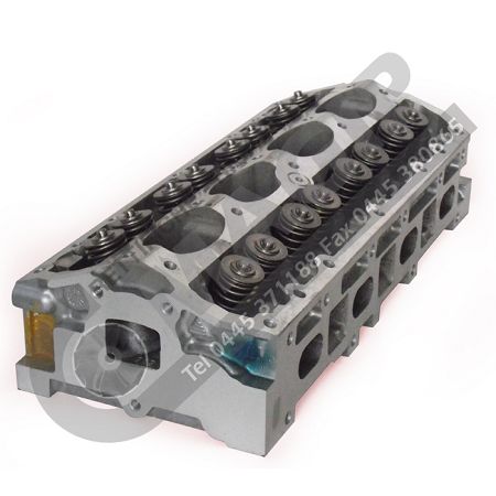 CYLINDER HEAD WITH VALVES AND SPRINGS (NO CAMSHAFT)