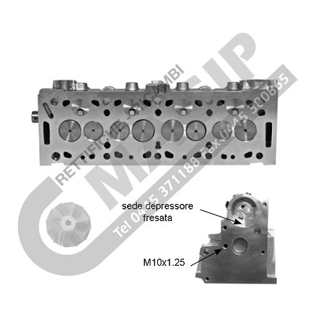 COMPLETE CYLINDER HEAD