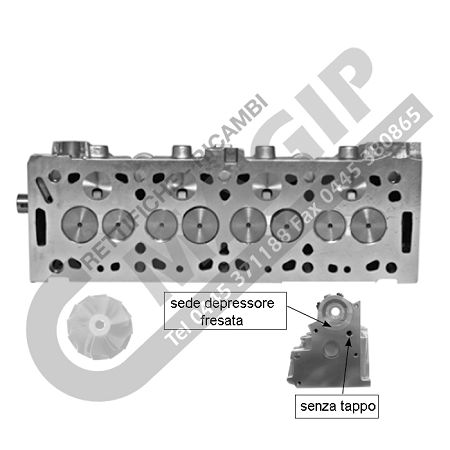 COMPLETE CYLINDER HEAD