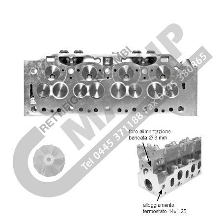 COMPLETE CYLINDER HEAD