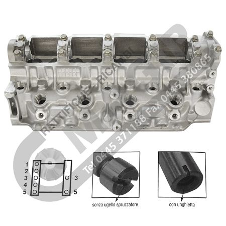 COMPLETE CYLINDER HEAD