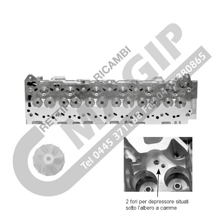 COMPLETE CYLINDER HEAD