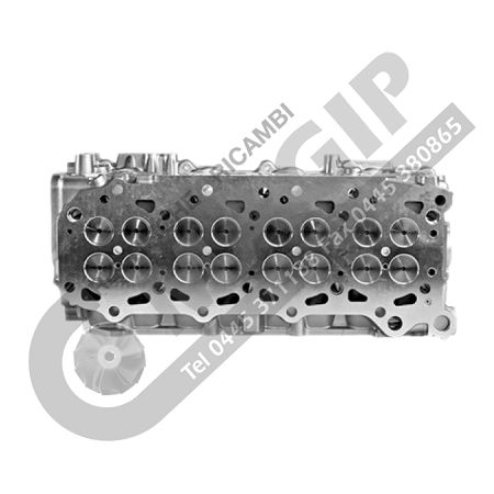 CYLINDER HEAD WITH VALVES AND SPRINGS