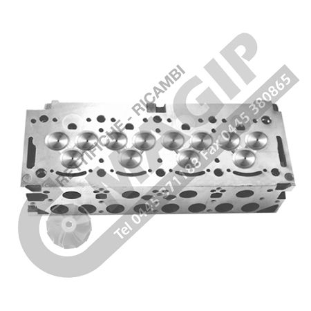 CYLINDER HEAD WITH VALVES AND SPRINGS