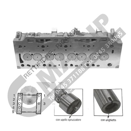 COMPLETE CYLINDER HEAD