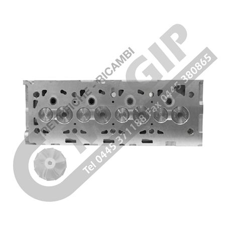 CYLINDER HEAD WITH VALVES AND SPRINGS