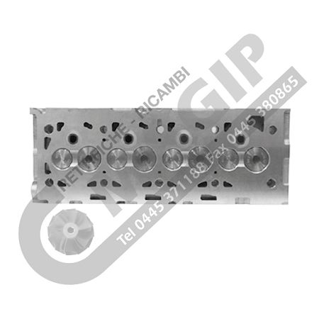 CYLINDER HEAD WITH VALVES AND SPRINGS