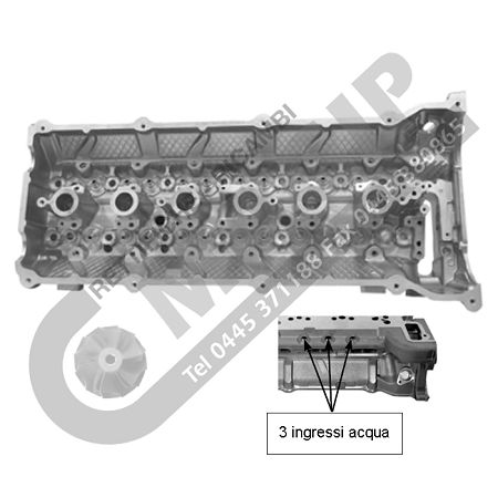 BARE CYLINDER HEAD