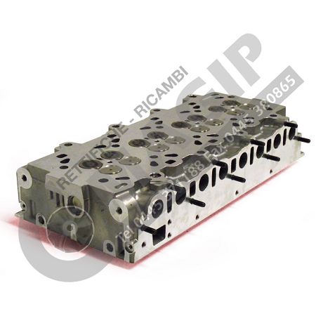 CYLINDER HEAD WITH VALVES AND SPRINGS