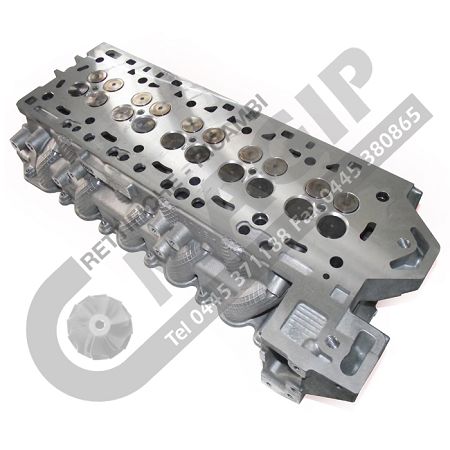 REBUILT CYLINDER HEAD WITH VALVES AND SPRINGS (NO CAMSHAFT)