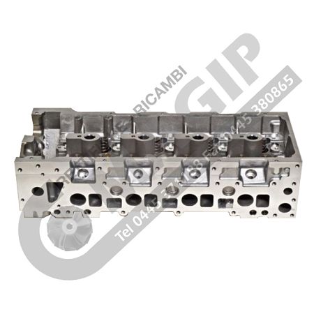 CYLINDER HEAD WITH VALVES AND SPRINGS