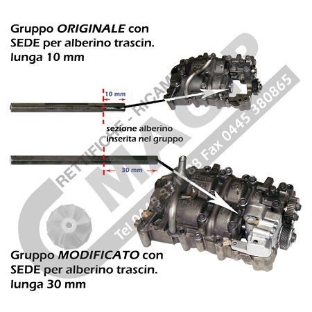 GRUPPO CONTRALBERI MODIFICATO AUDI-SEAT-SKODA-VW